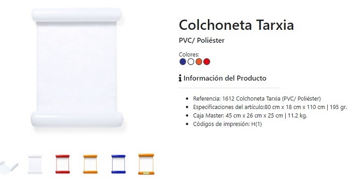 Colchonetas de diseños originales