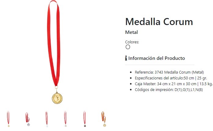 Medallas publicitarias