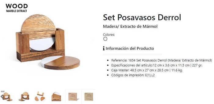 Posavasos promocionales