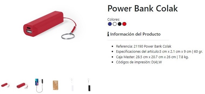 Power Banks baratos para promocionar