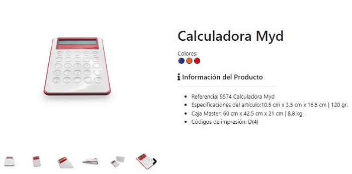 Calculadoras personalizadas