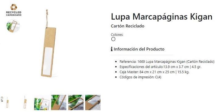 Lupa Marcapáginas