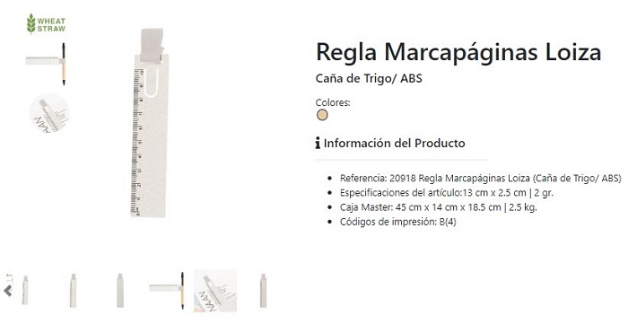 Regla marcapáginas